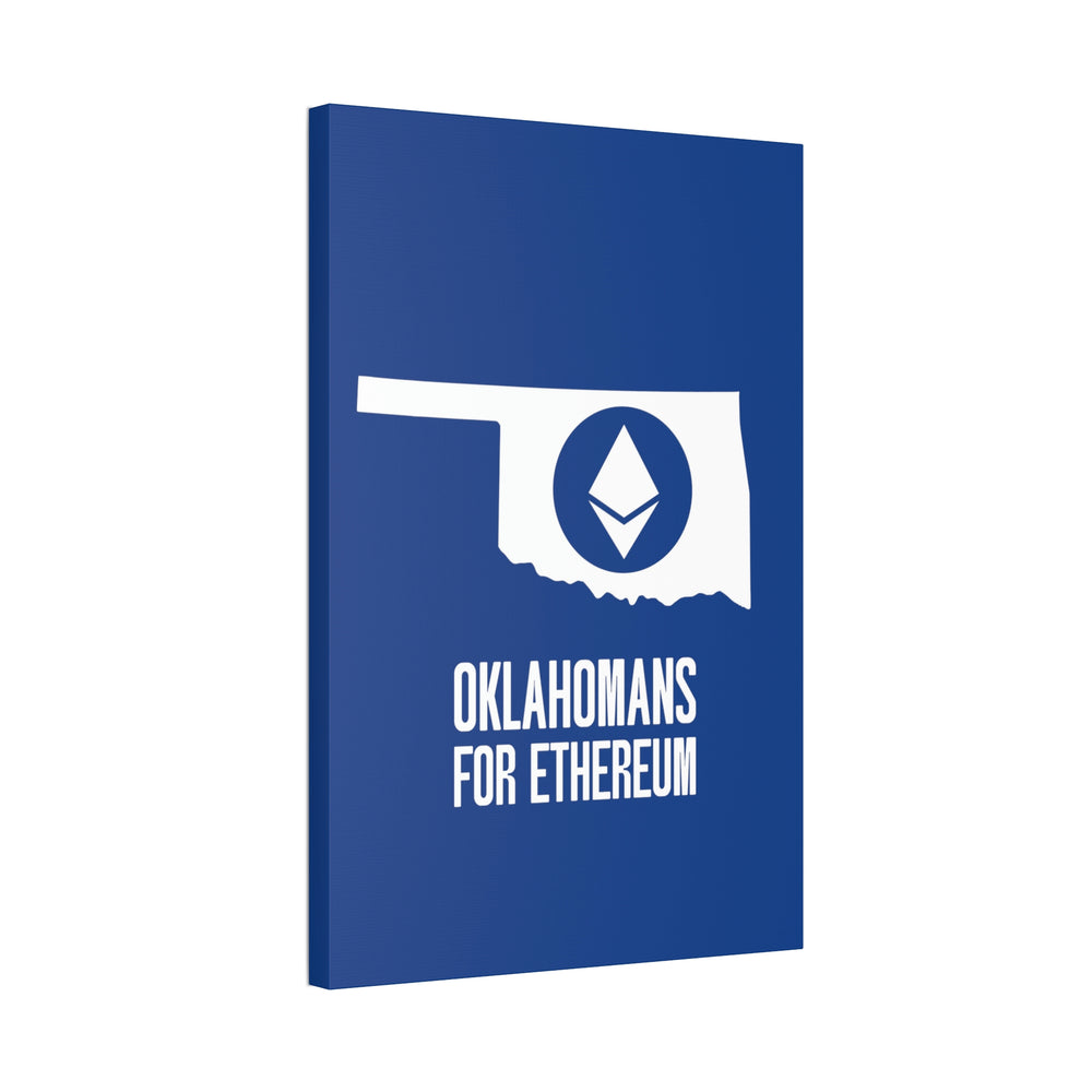 Oklahomans for Ethereum | Wall Canvas