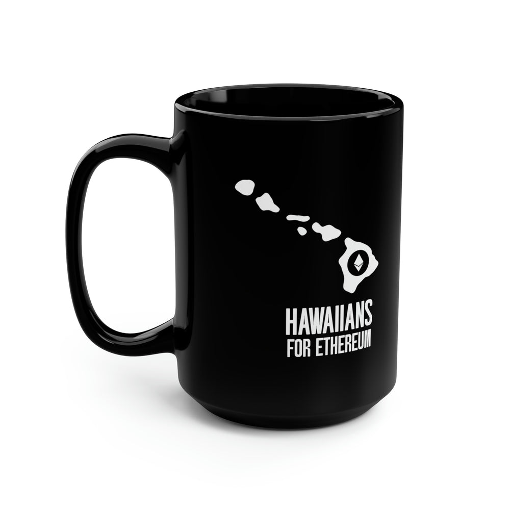 Hawaiians for Ethereum | Black Mug