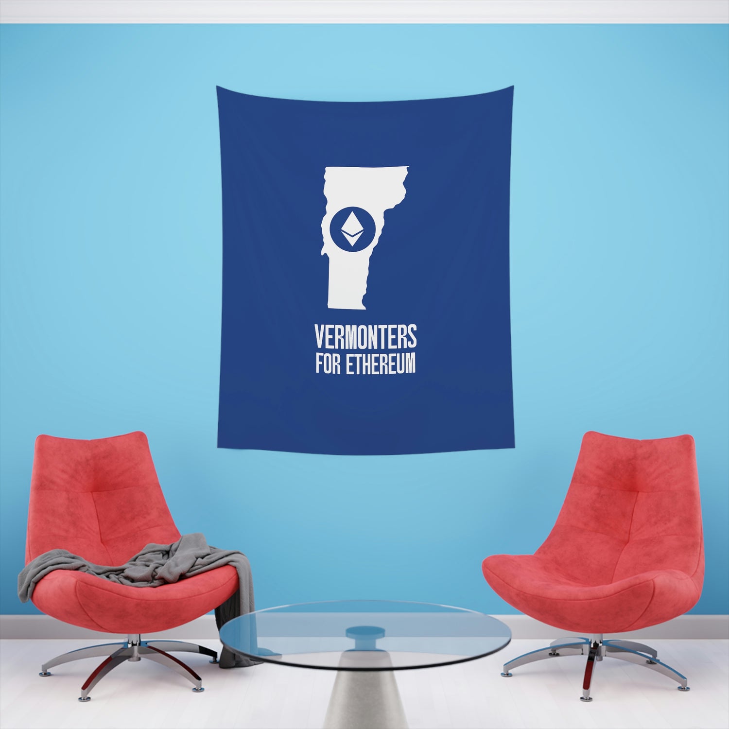 Vermonters for Ethereum | Wall Tapestry