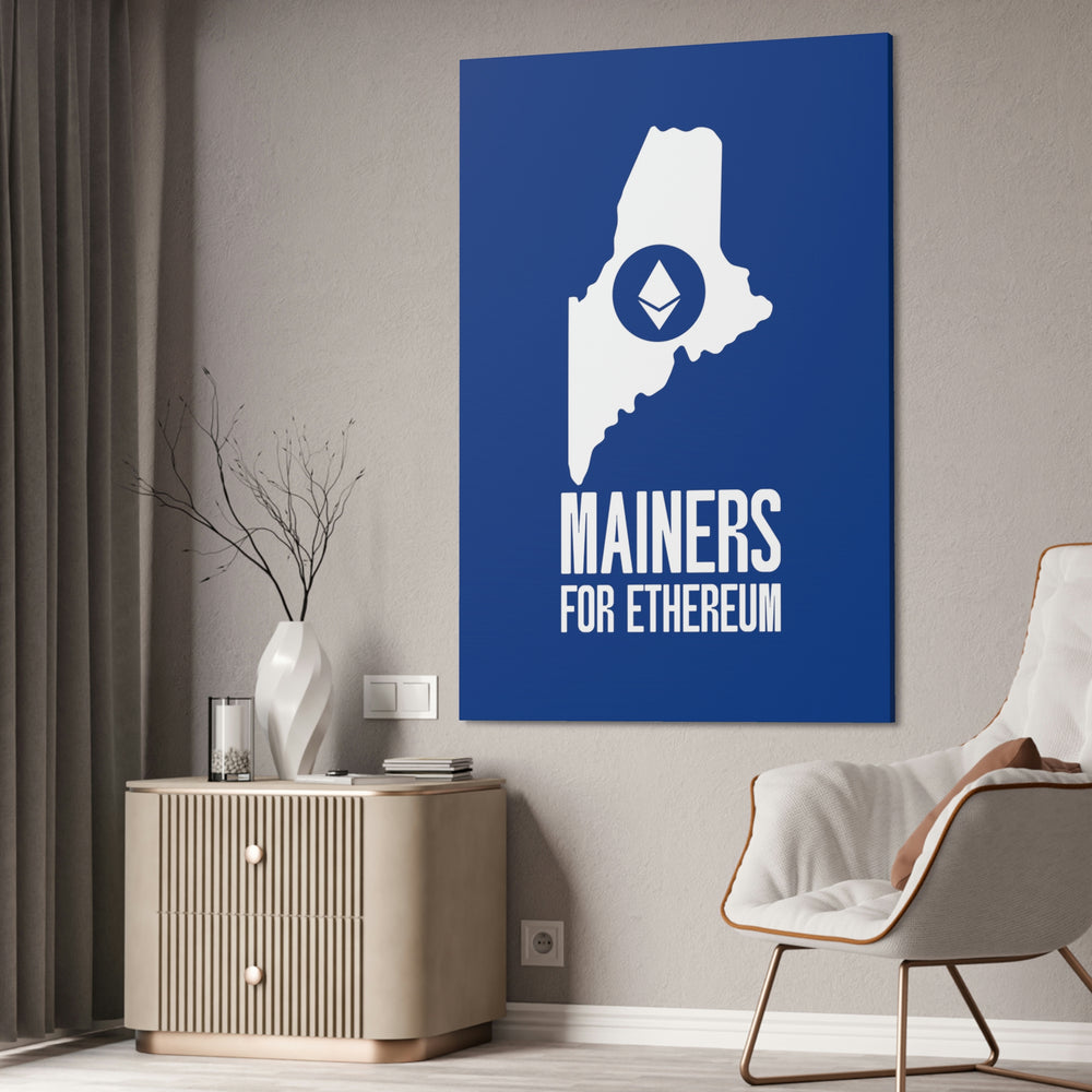 Mainers for Ethereum | Wall Canvas