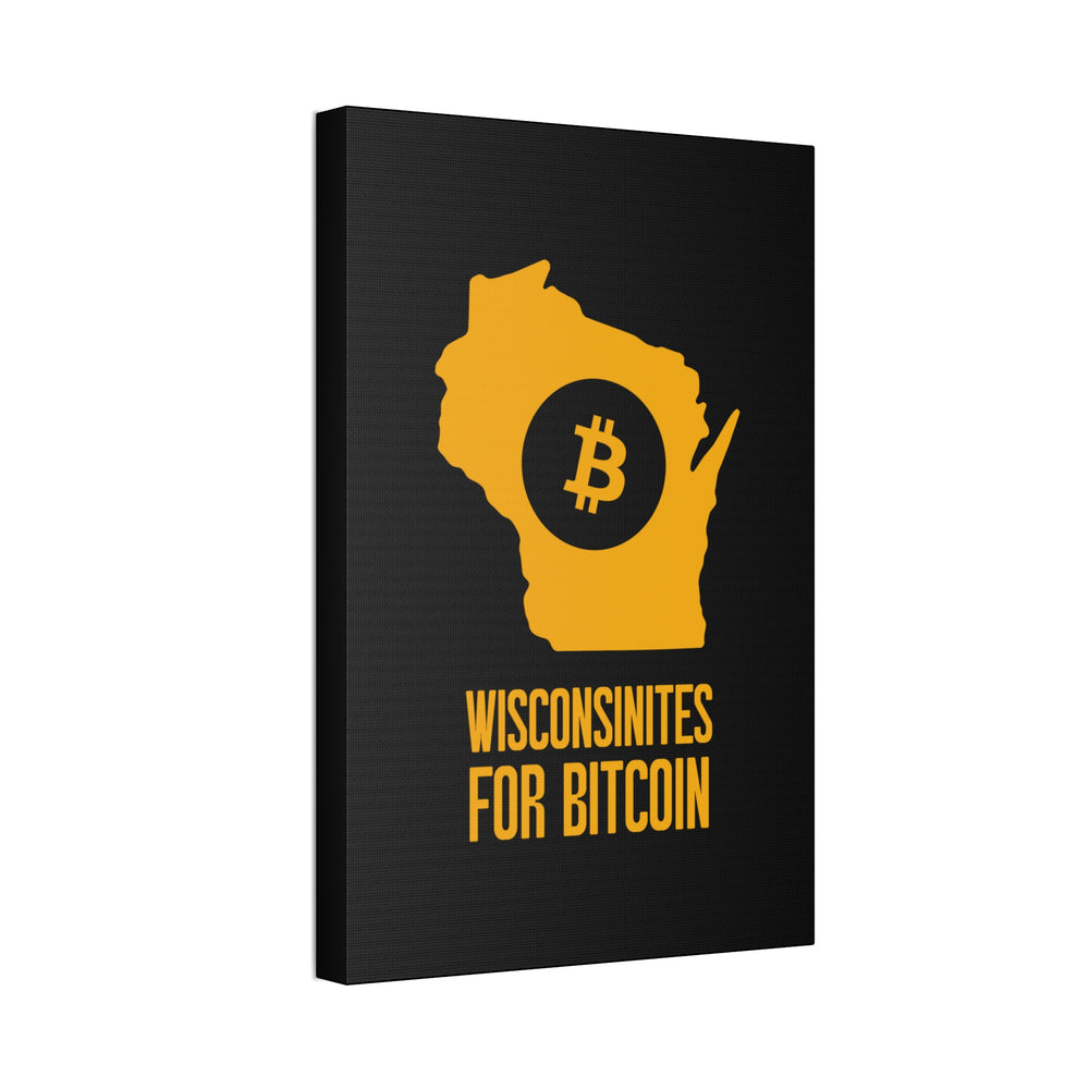 Wisconsinites for Bitcoin | Wall Canvas