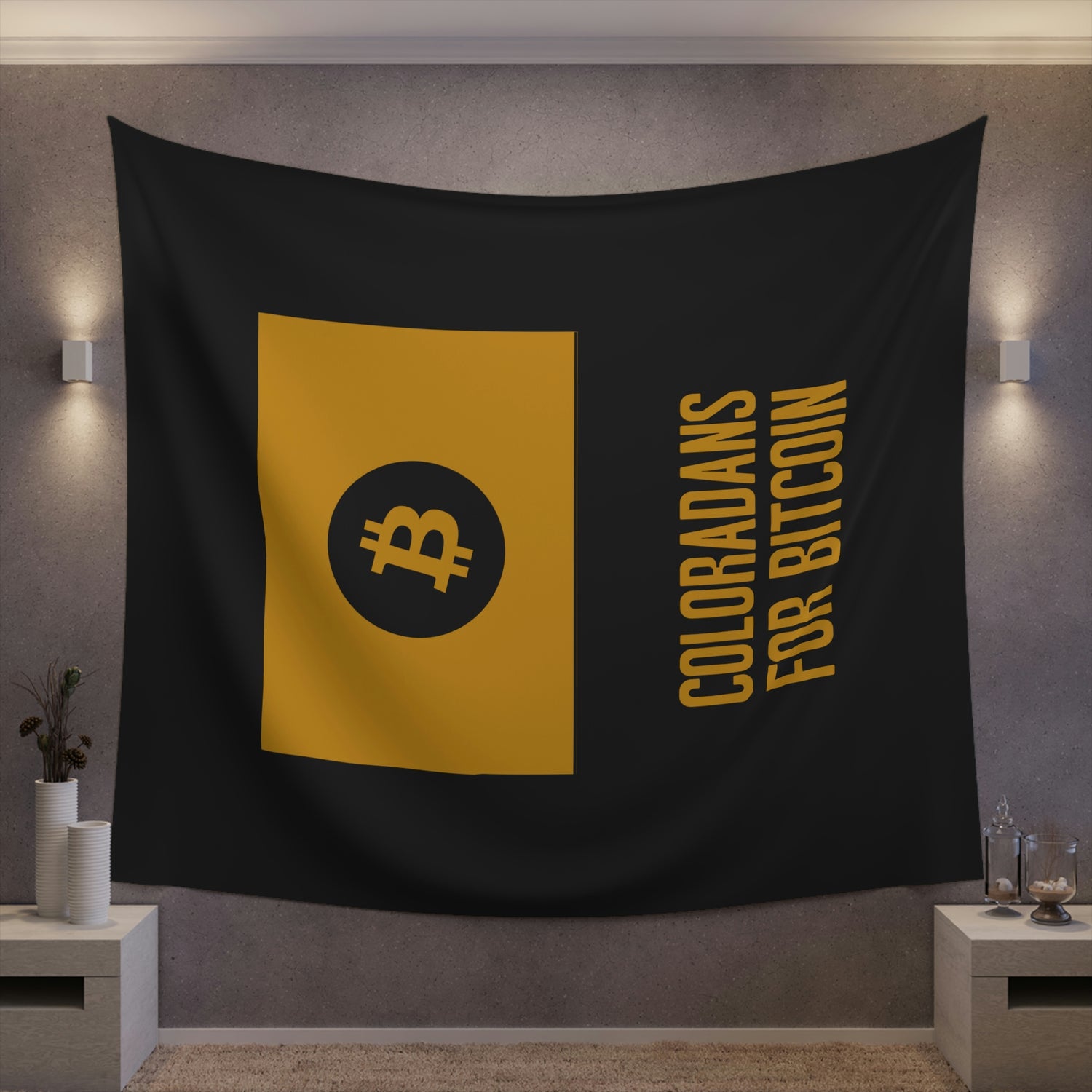 Coloradans for Bitcoin | Wall Tapestry