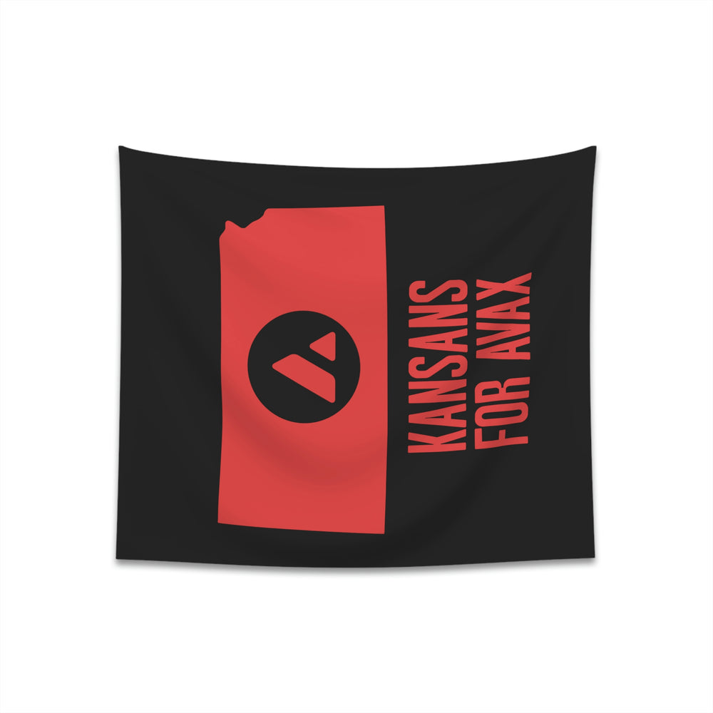 Kansans for Avax | Wall Tapestry