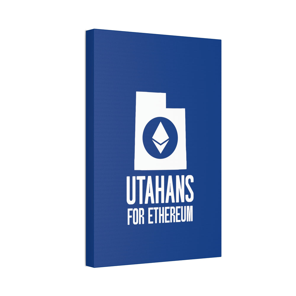 Utahans for Ethereum | Wall Canvas