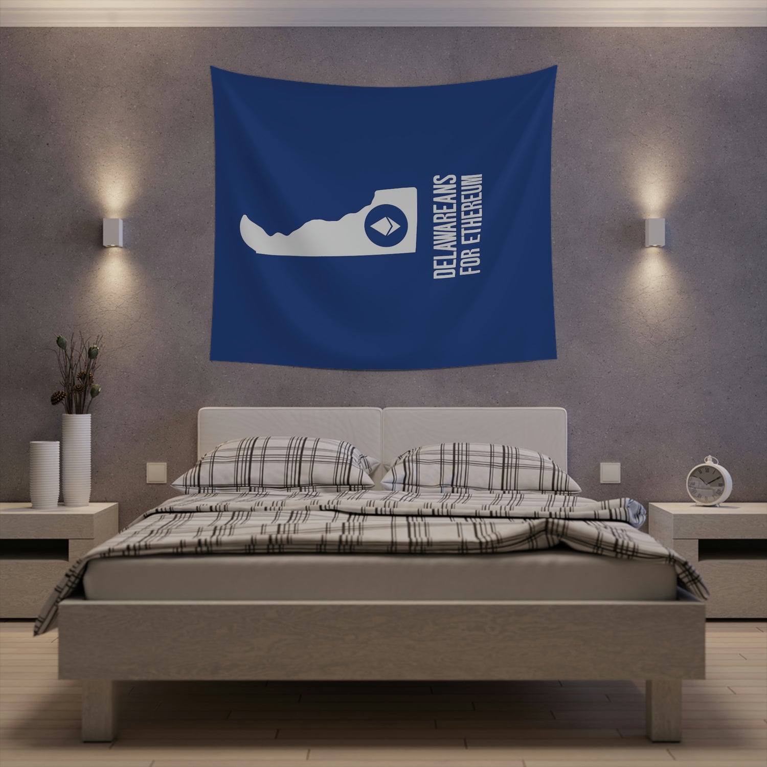 Delawareans for Ethereum | Wall Tapestry