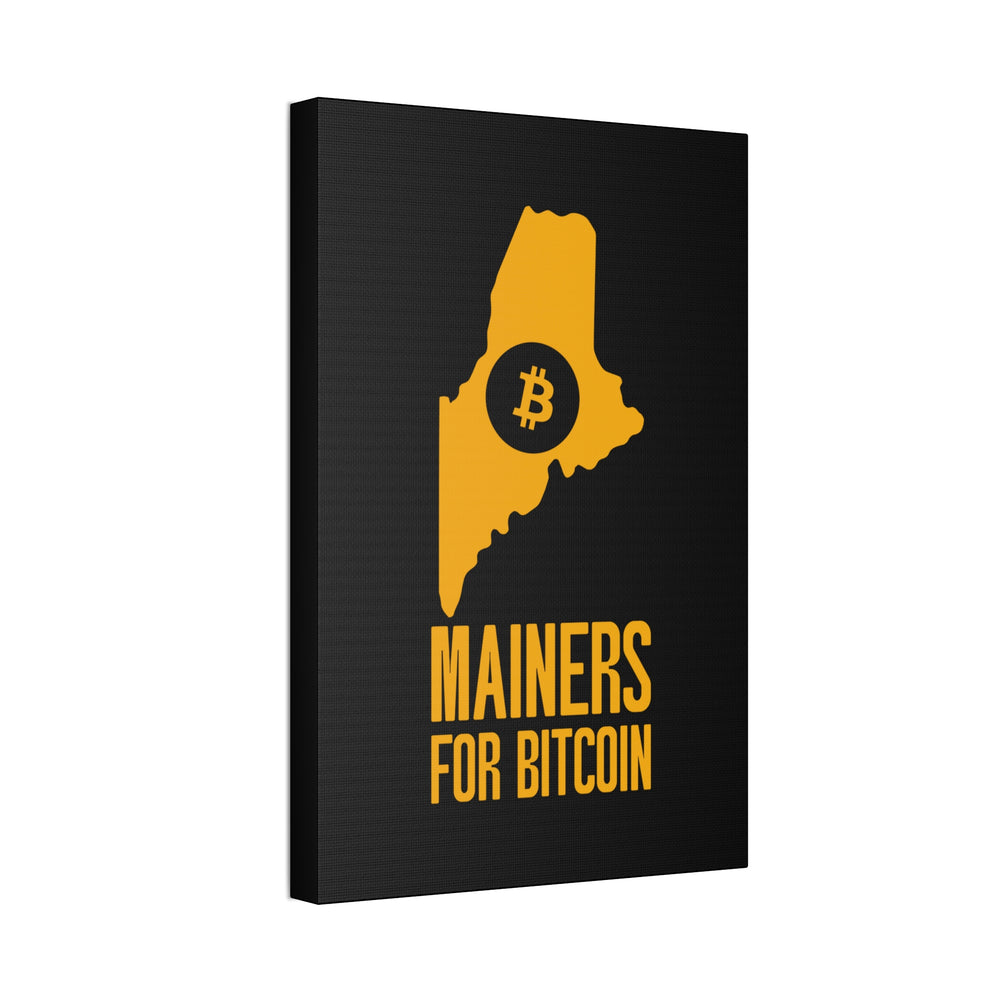 Mainers for Bitcoin | Wall Canvas