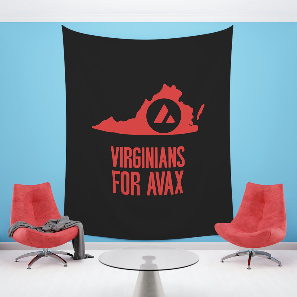 Virginians for Avax | Wall Tapestry