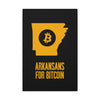 Arkansans for Bitcoin | Wall Canvas