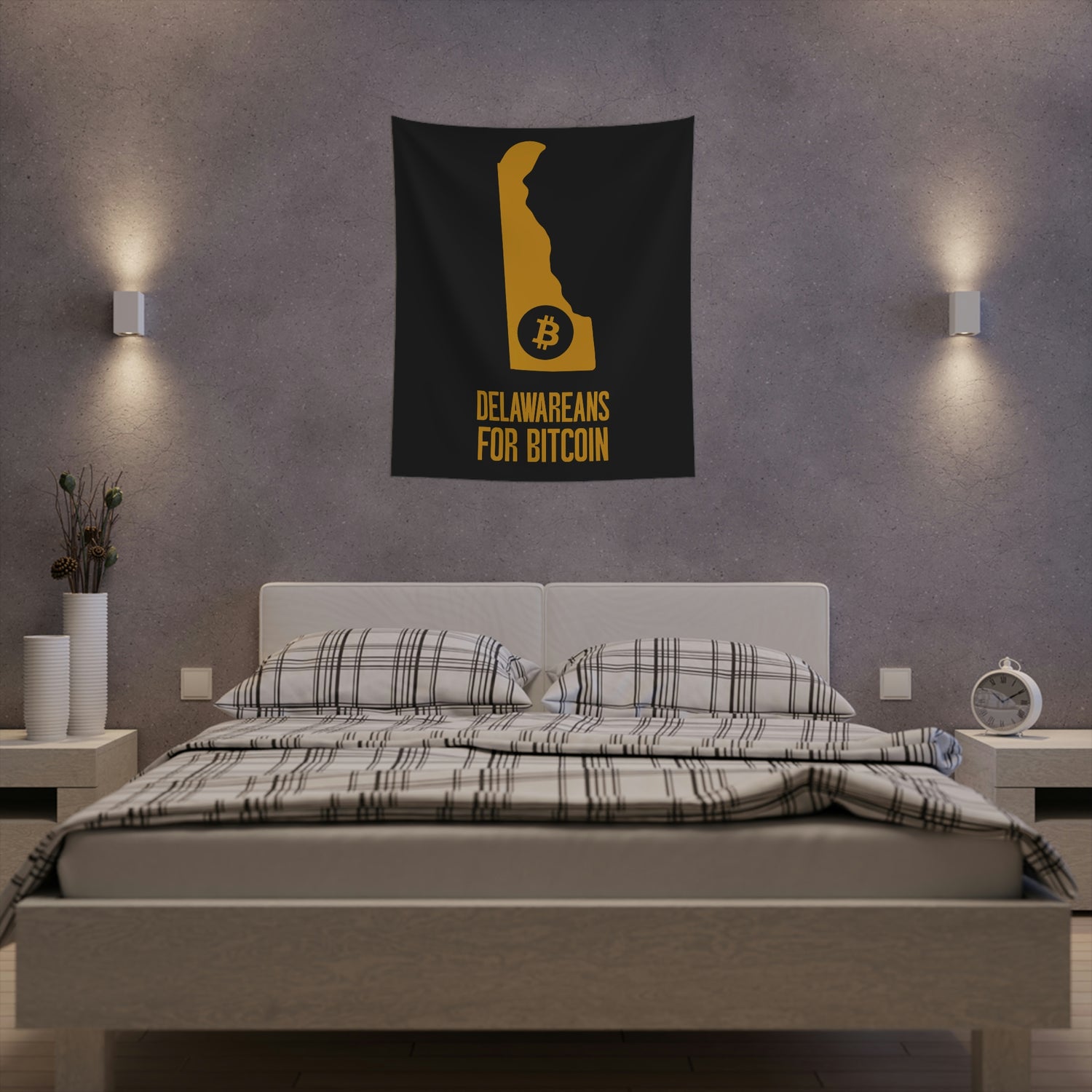 Delawareans for Bitcoin | Wall Tapestry