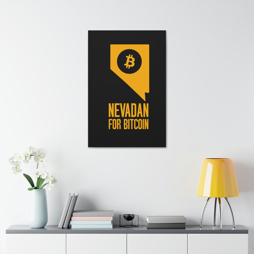 Nevadans for Bitcoin | Wall Canvas