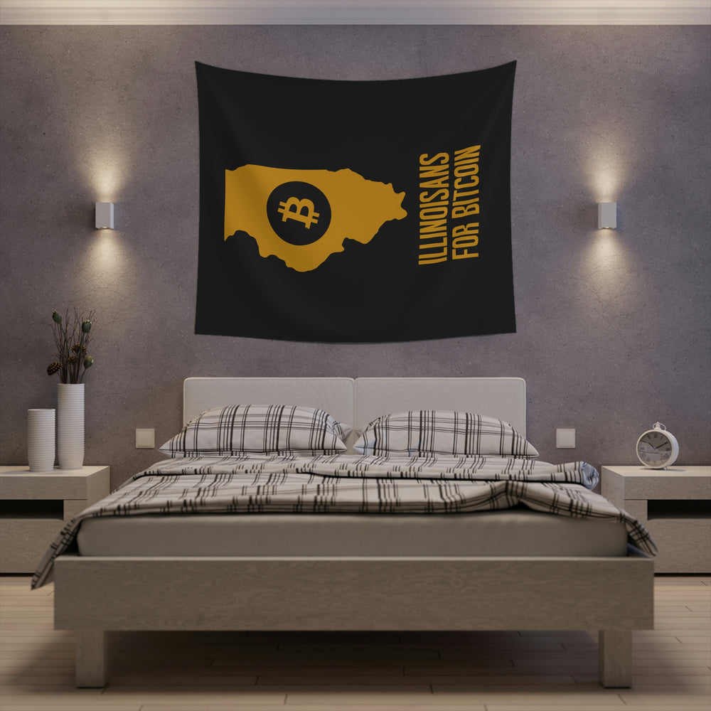 Illinoisans for Bitcoin | Wall Tapestry