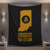 Hoosiers for Bitcoin | Wall Tapestry