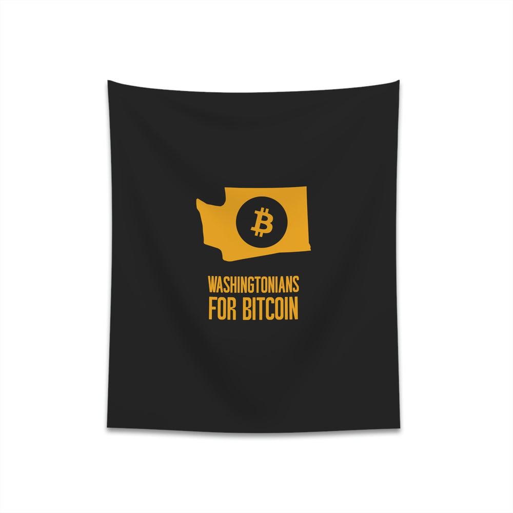 Washingtonians State for Bitcoin | Wall Tapestry