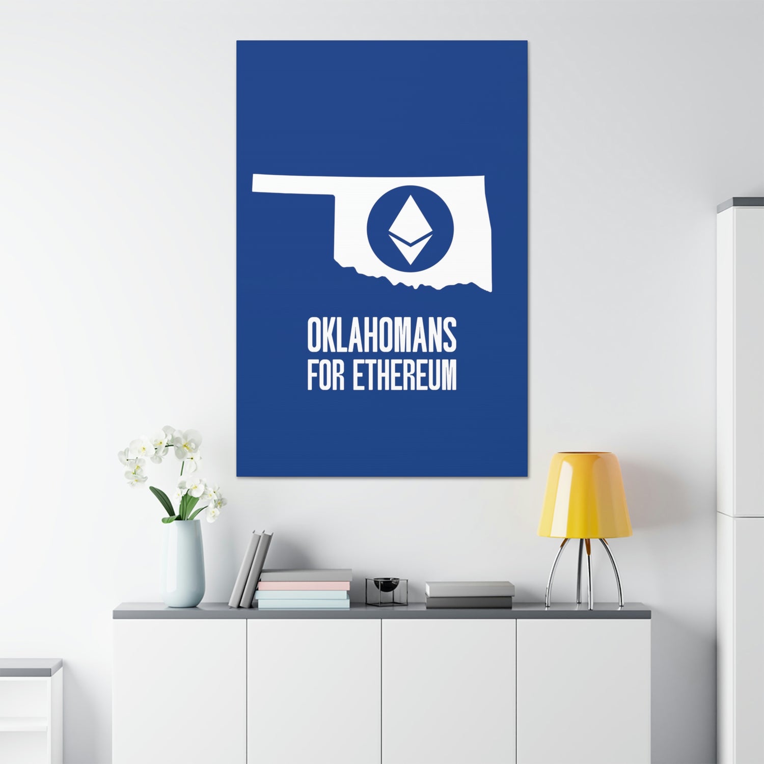 Oklahomans for Ethereum | Wall Canvas