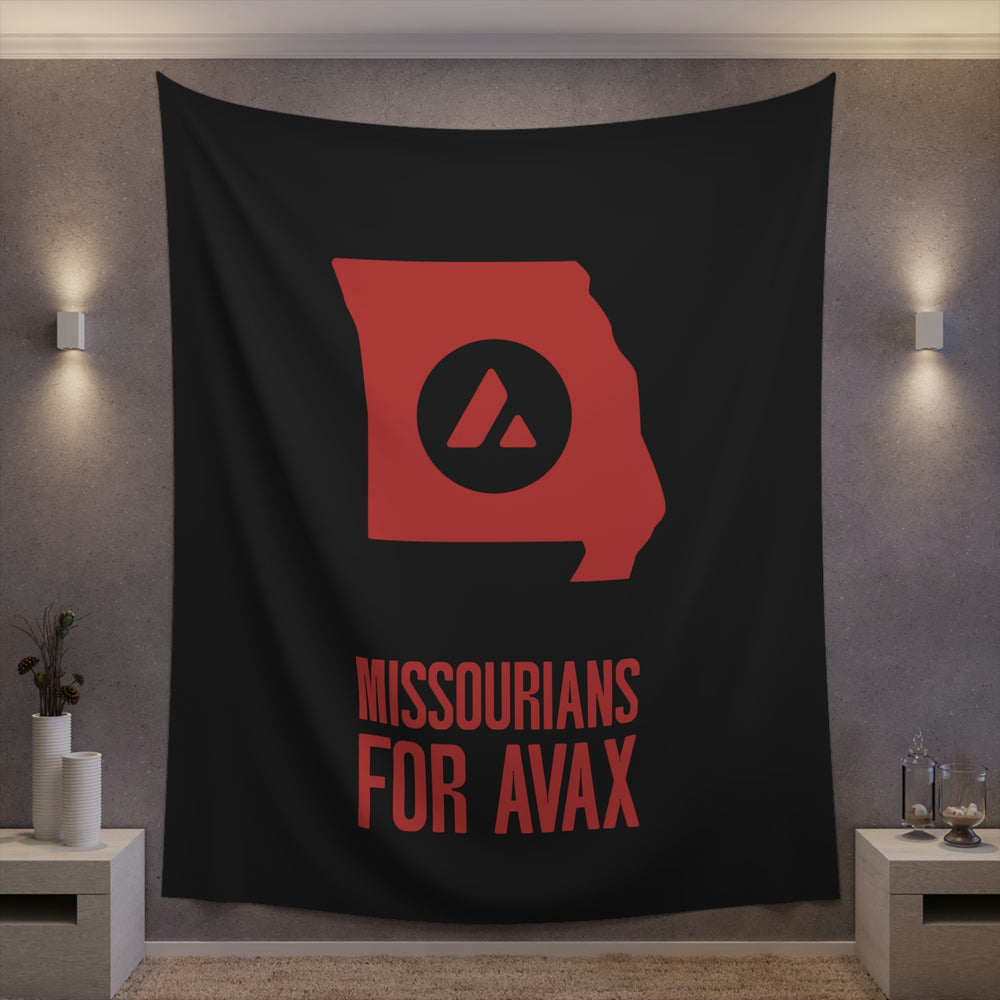 Missourians for Avax | Wall Tapestry