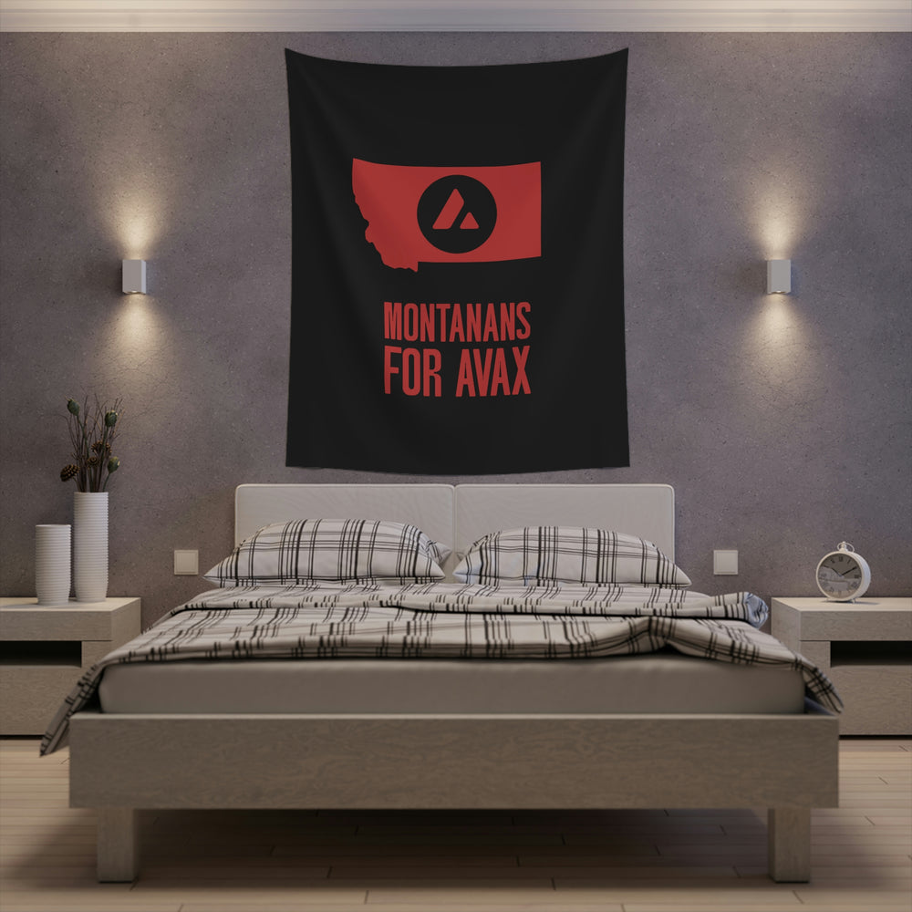 Montanans for Avax | Wall Tapestry