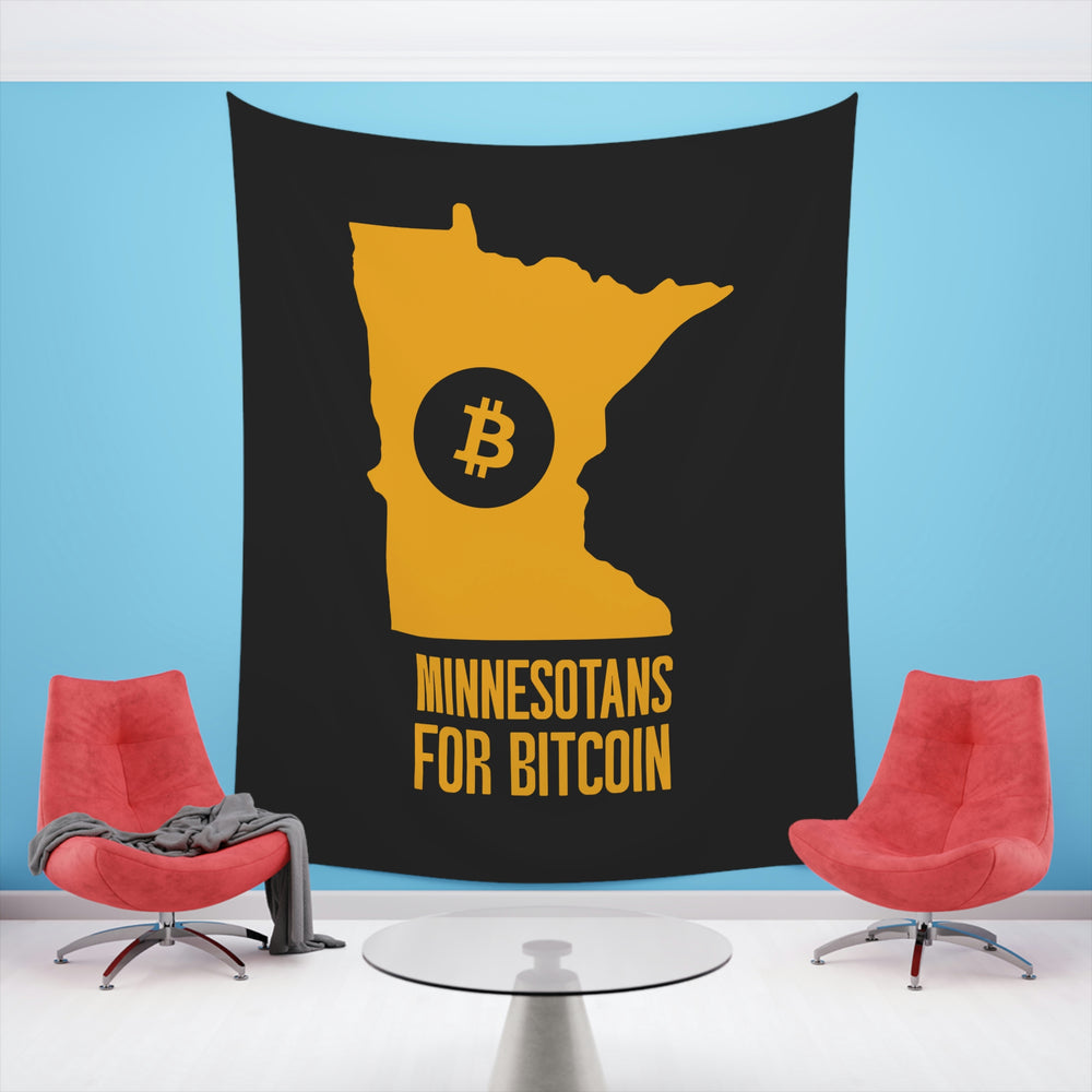 Minnesotans for Bitcoin | Wall Tapestry