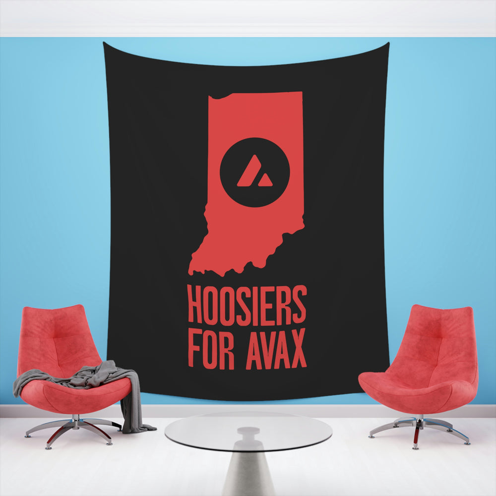 Hoosiers for Avax | Wall Tapestry