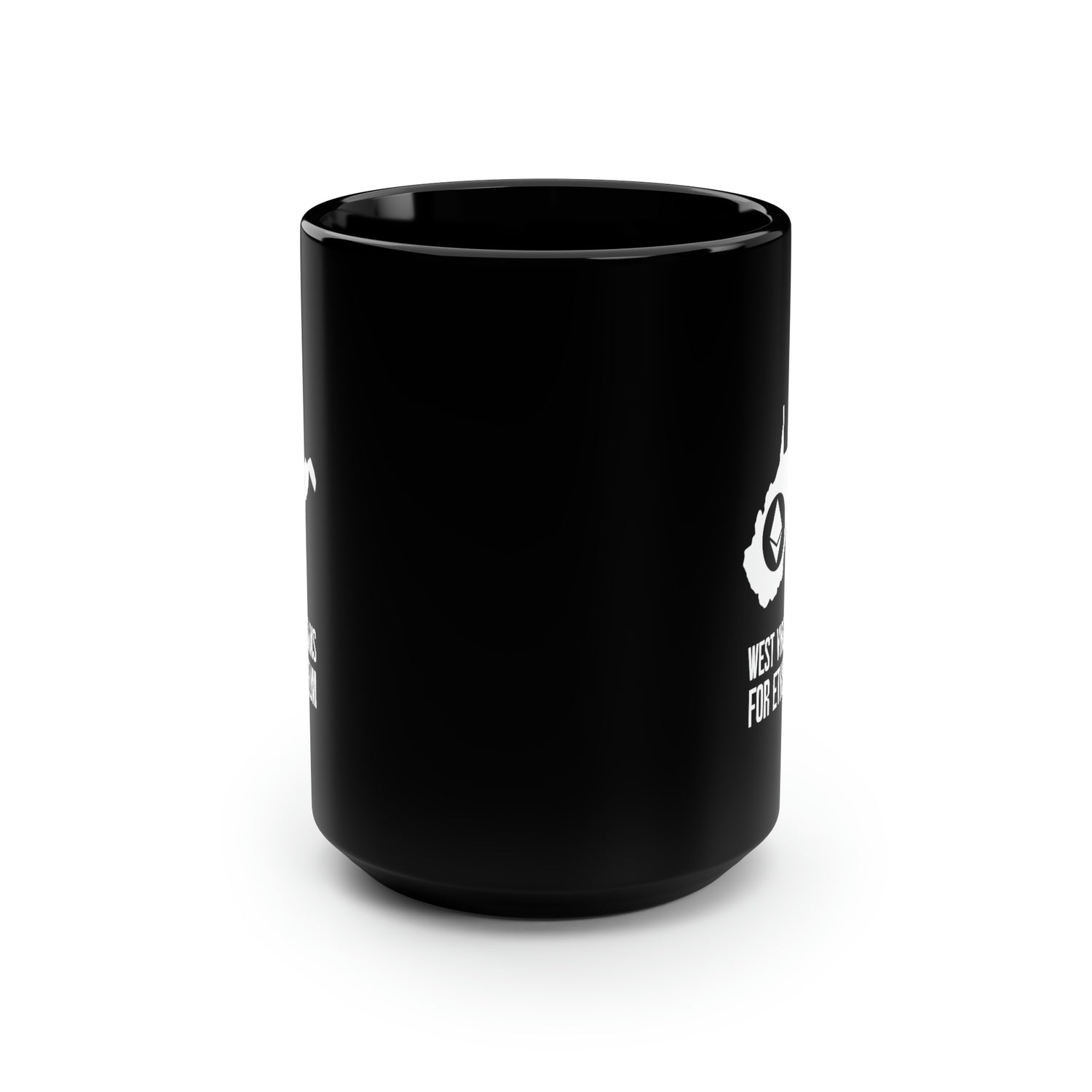 West Virginians for Ethereum | Black Mug