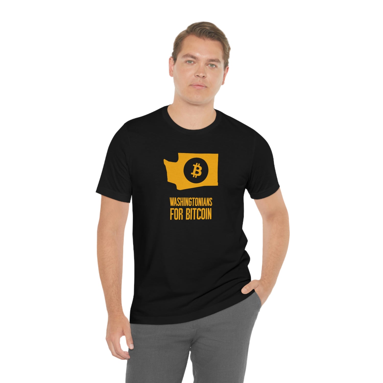 Washingtonians State for Bitcoin | T-Shirt