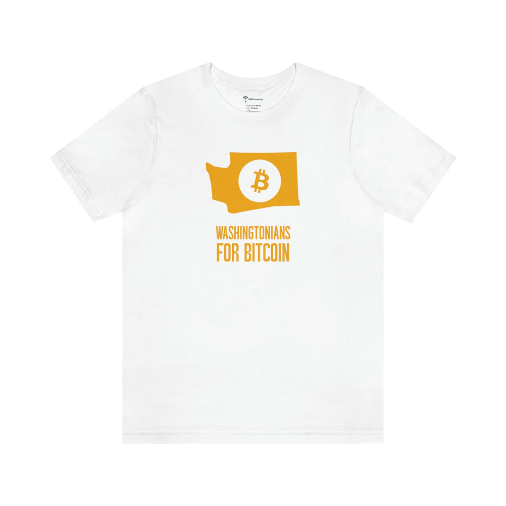 Washingtonians State for Bitcoin | T-Shirt