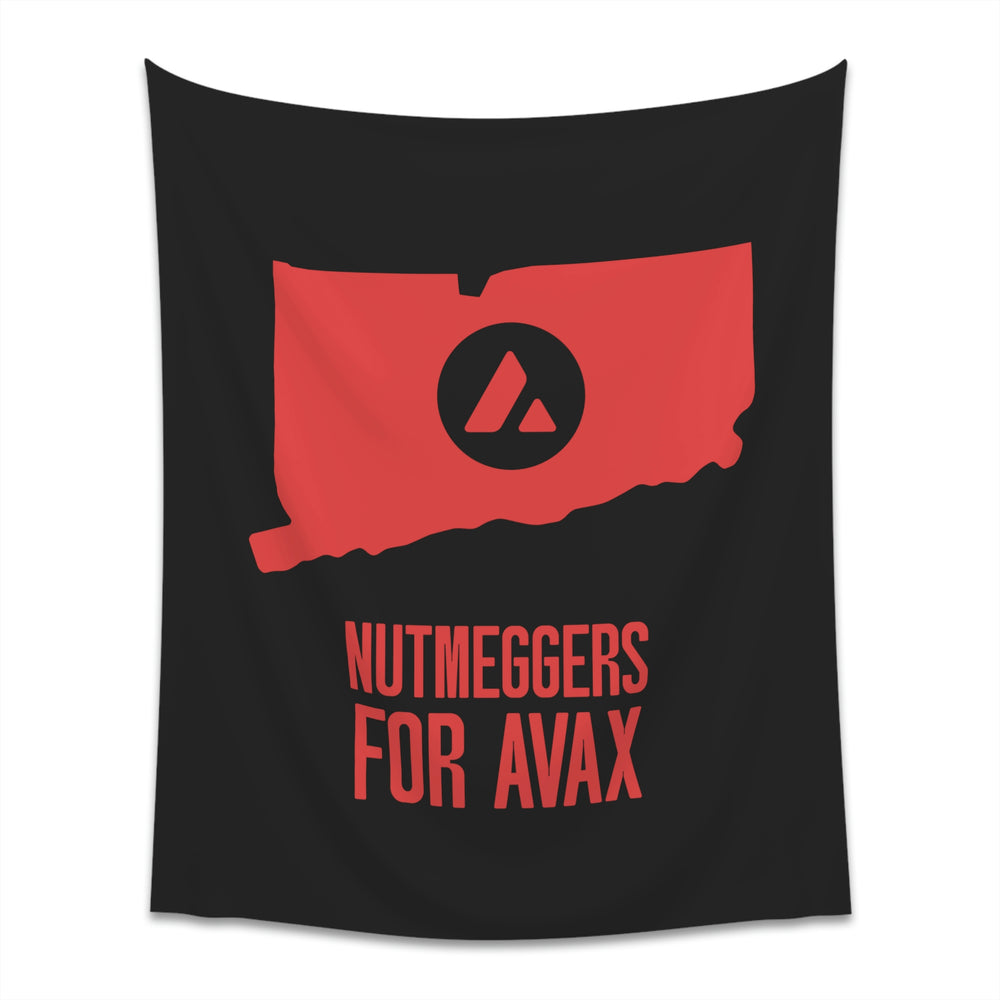 Nutmeggers for Avax | Wall Tapestry