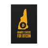 Granite Staters for Bitcoin | Wall Canvas