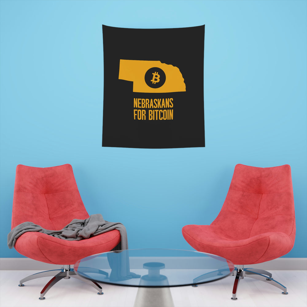 Nebraskans for Bitcoin | Wall Tapestry