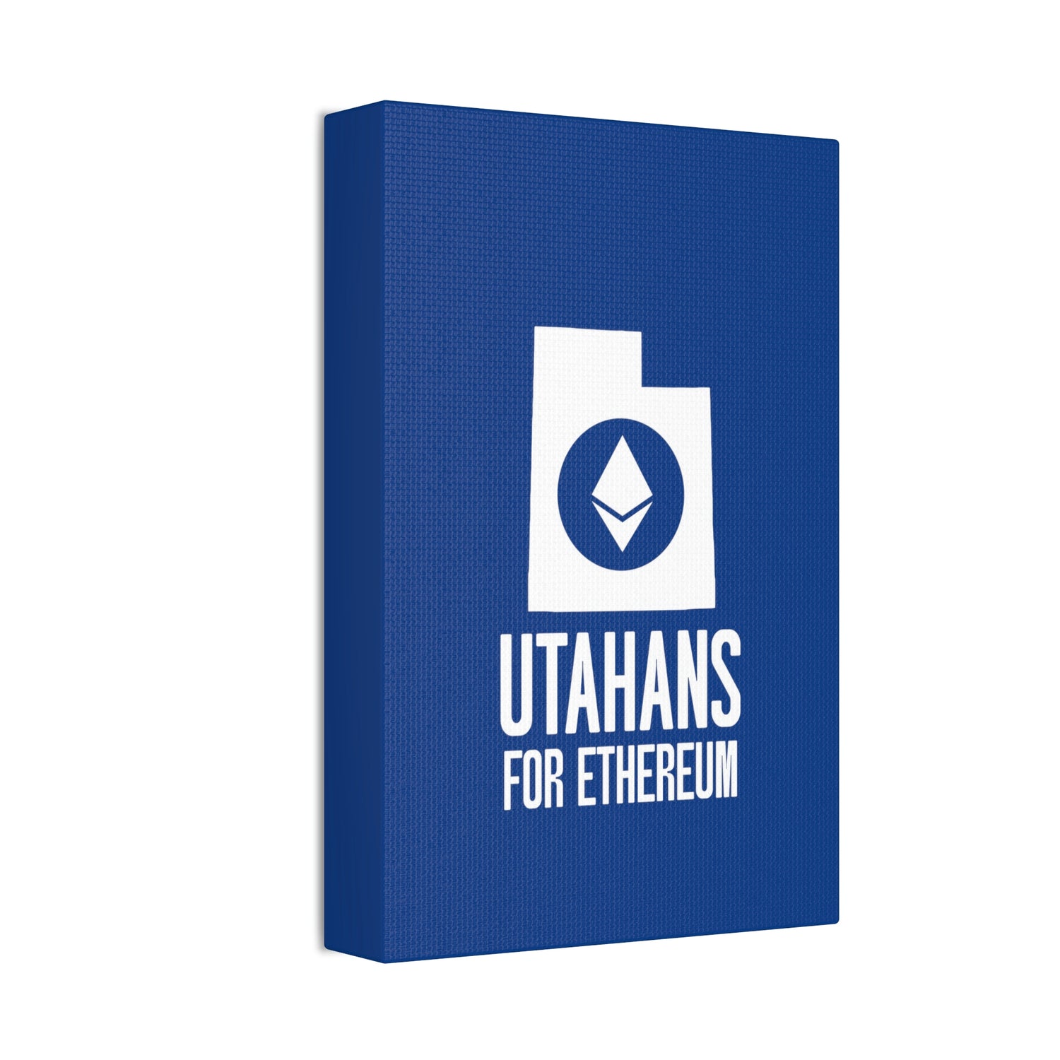 Utahans for Ethereum | Wall Canvas