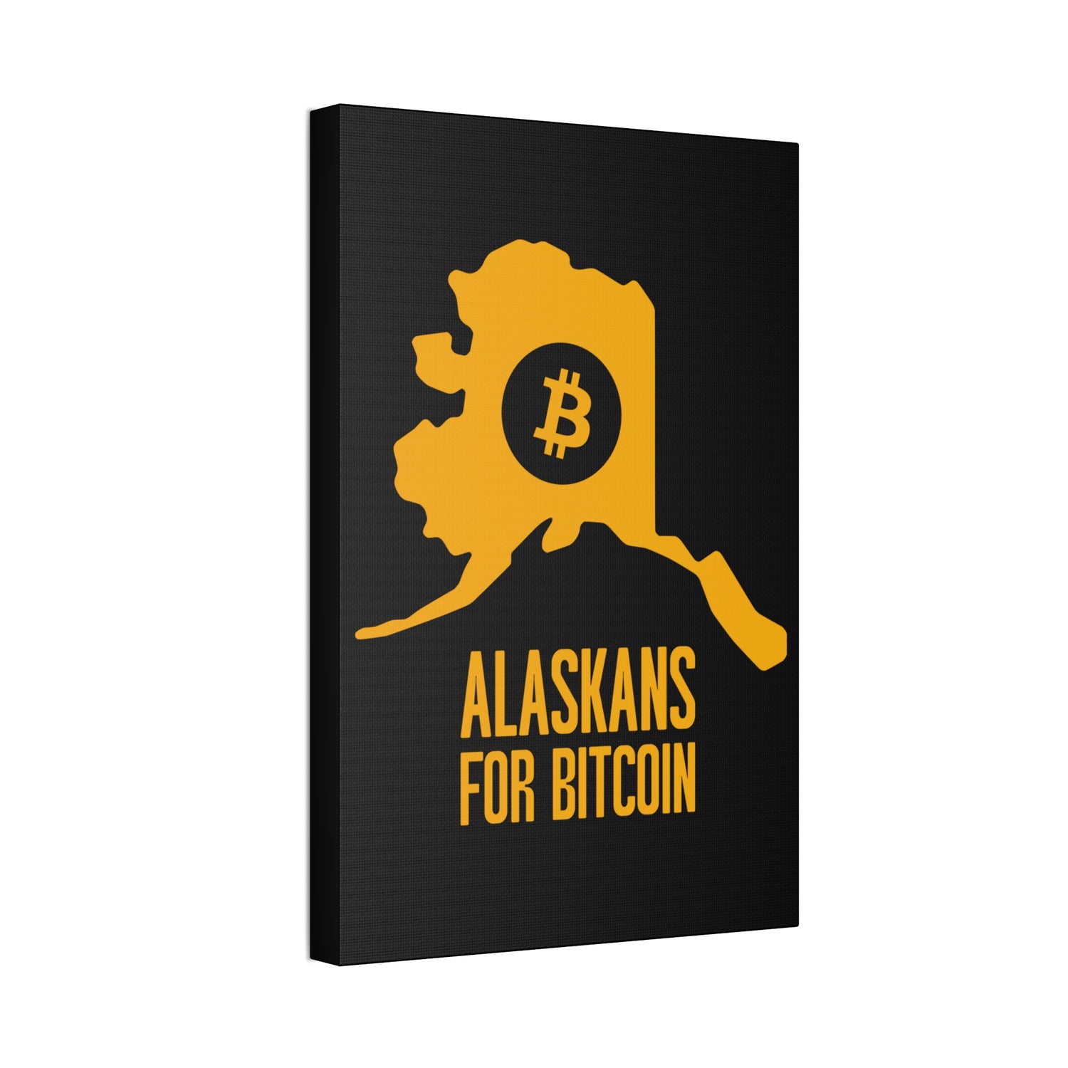 Alaskans for Bitcoin | Wall Canvas