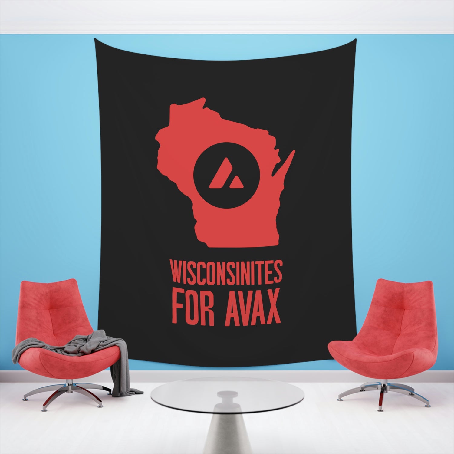 Wisconsinites for Avax | Wall Tapestry