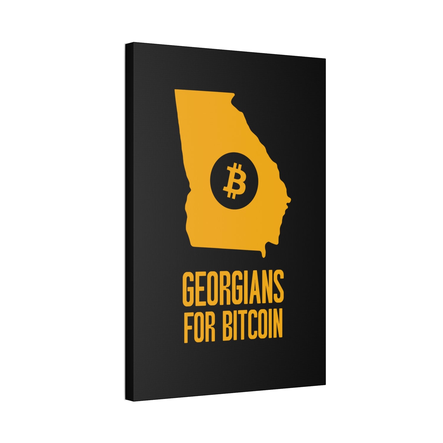 Georgians for Bitcoin | Wall Canvas