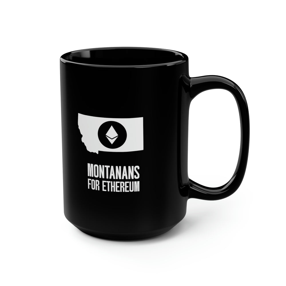 Montanans for Ethereum | Black Mug