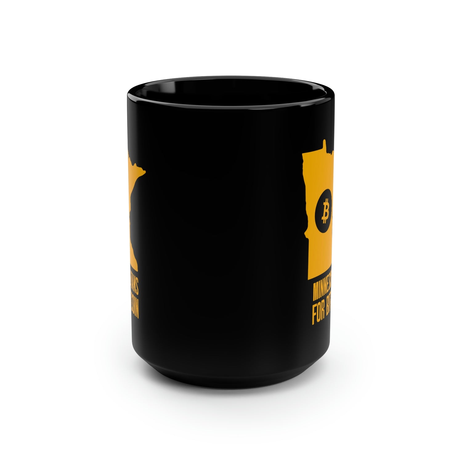 Minnesotans for Bitcoin | Black Mug