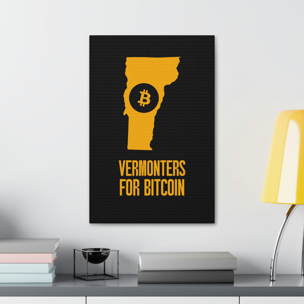 Vermonters for Bitcoin | Wall Canvas