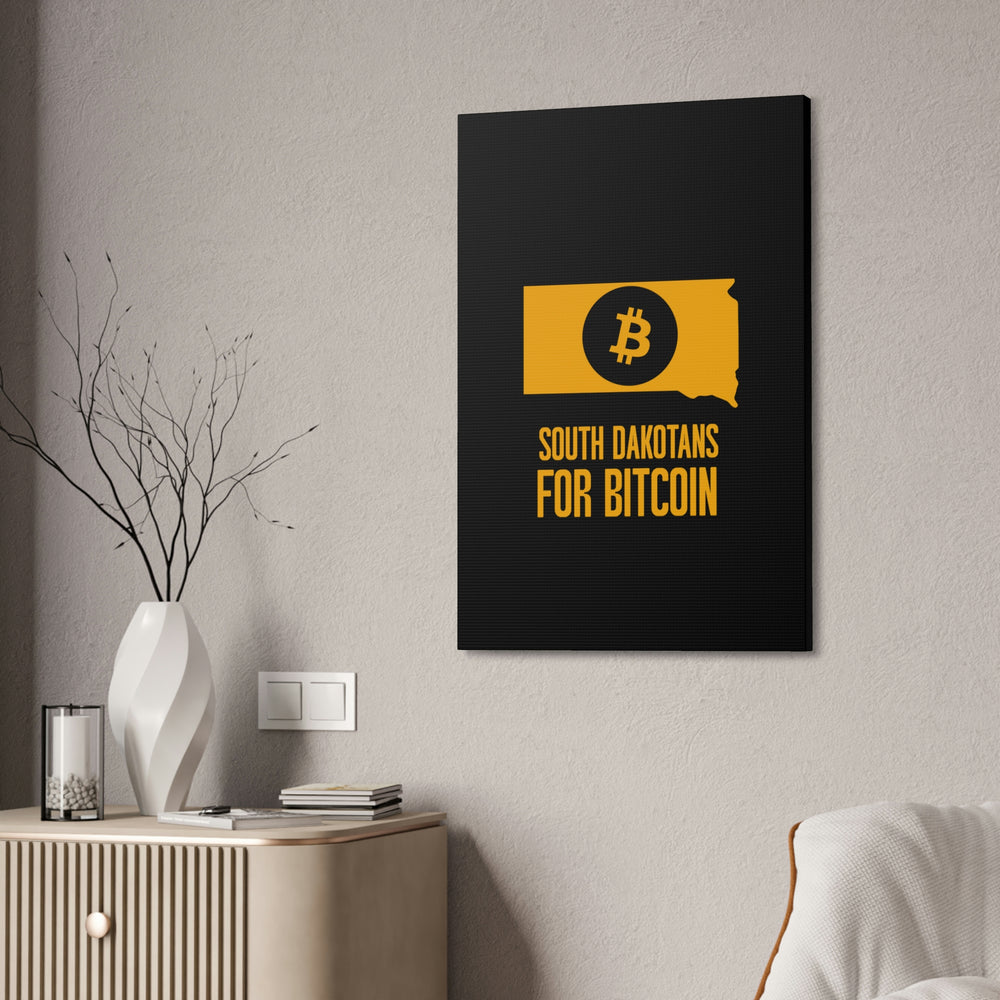 South Dakotans for Bitcoin | Wall Canvas