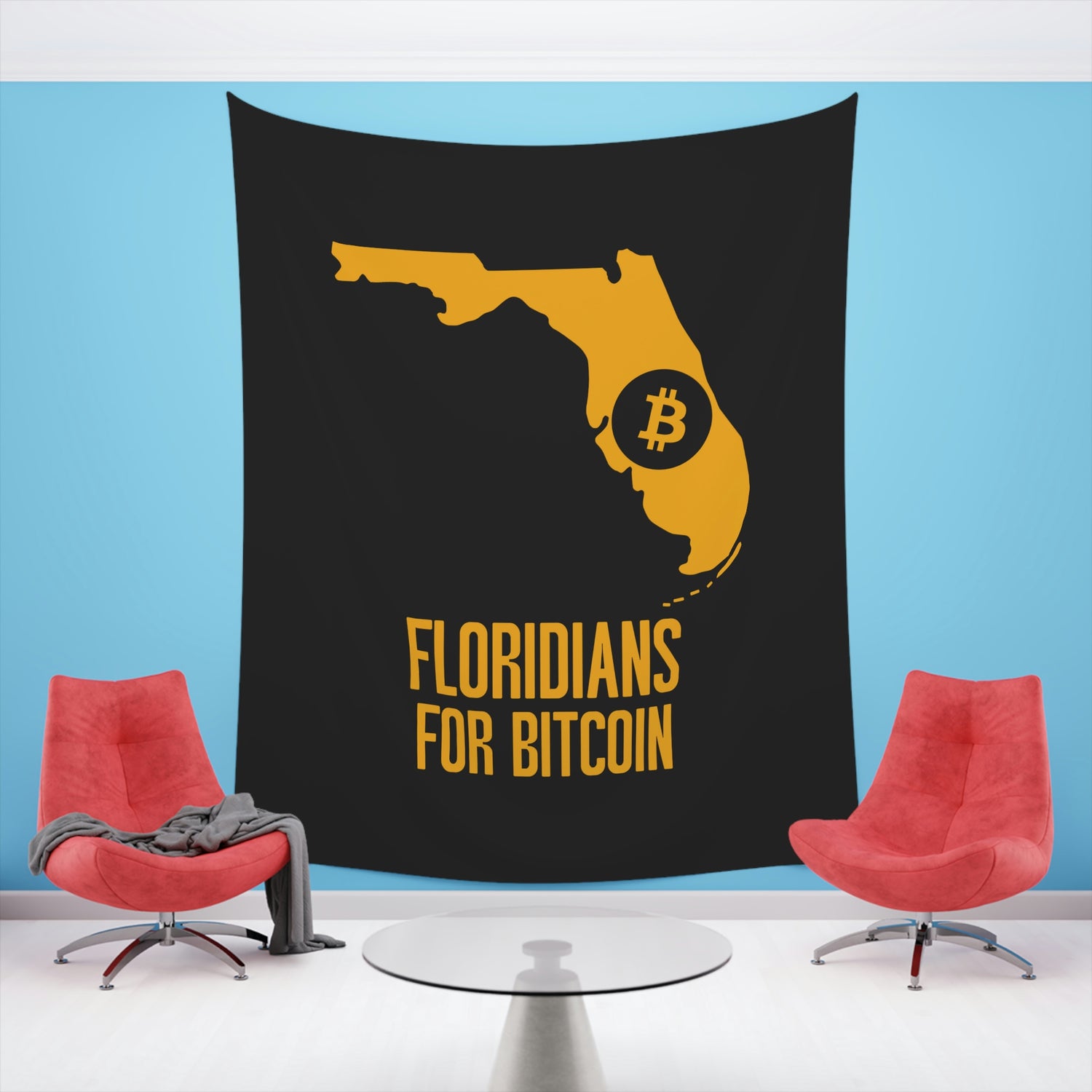 Floridians for Bitcoin | Wall Tapestry