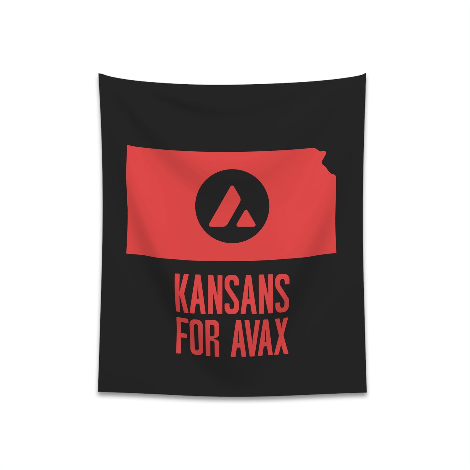 Kansans for Avax | Wall Tapestry