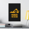 Virginians for Bitcoin | Wall Canvas