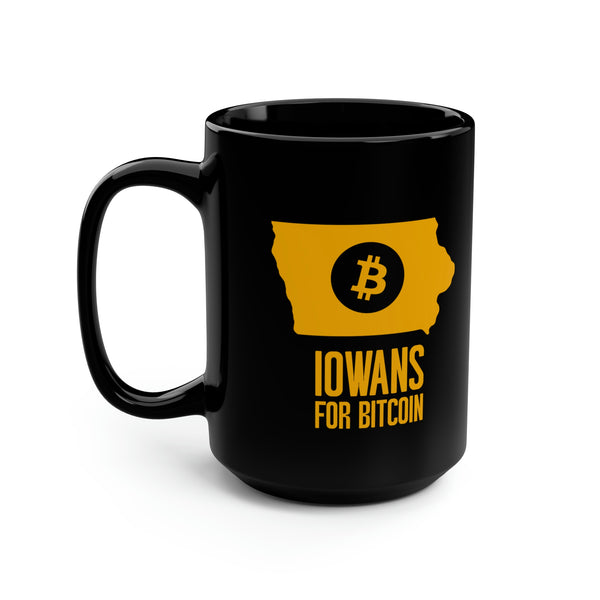 Iowans for Bitcoin | Black Mug