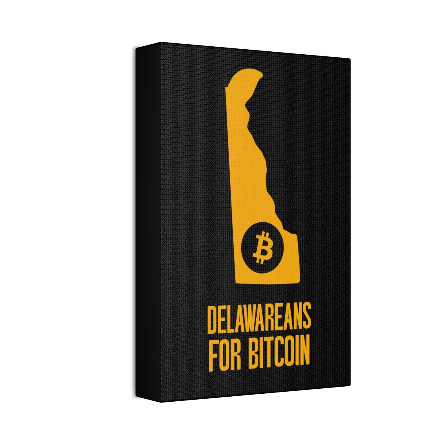 Delawareans for Bitcoin | Wall Canvas