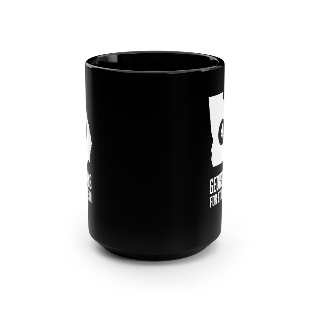 Georgians for Ethereum | Black Mug