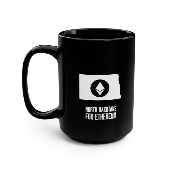 North Dakotans for Ethereum | Black Mug