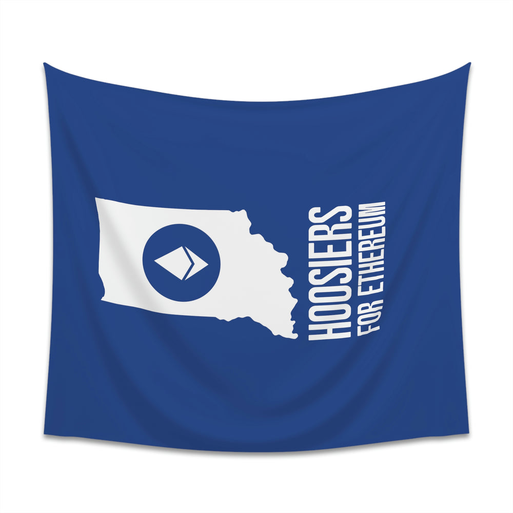 Hoosiers for Ethereum | Wall Tapestry