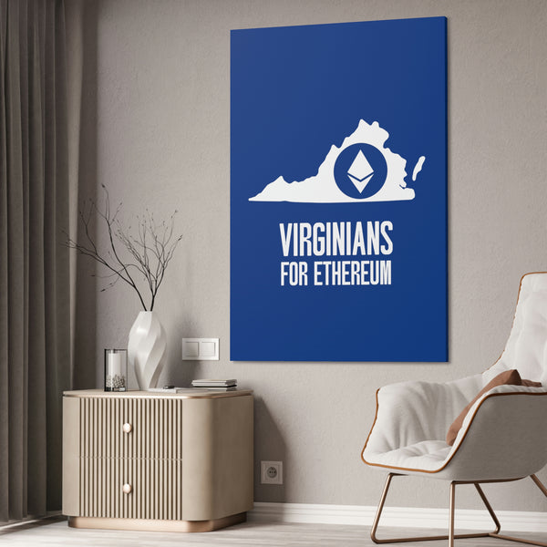 Virginians for Ethereum | Wall Canvas