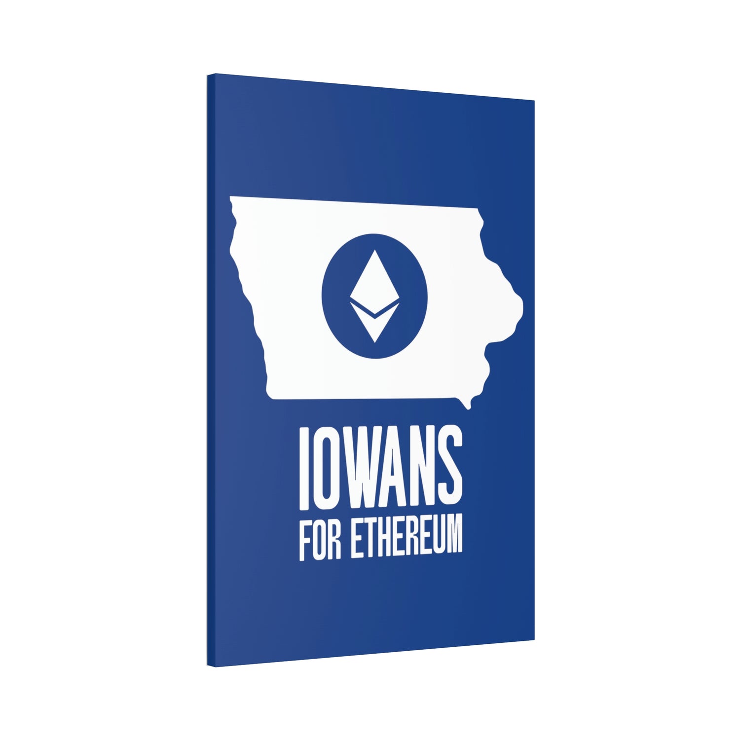 Iowans for Ethereum | Wall Canvas