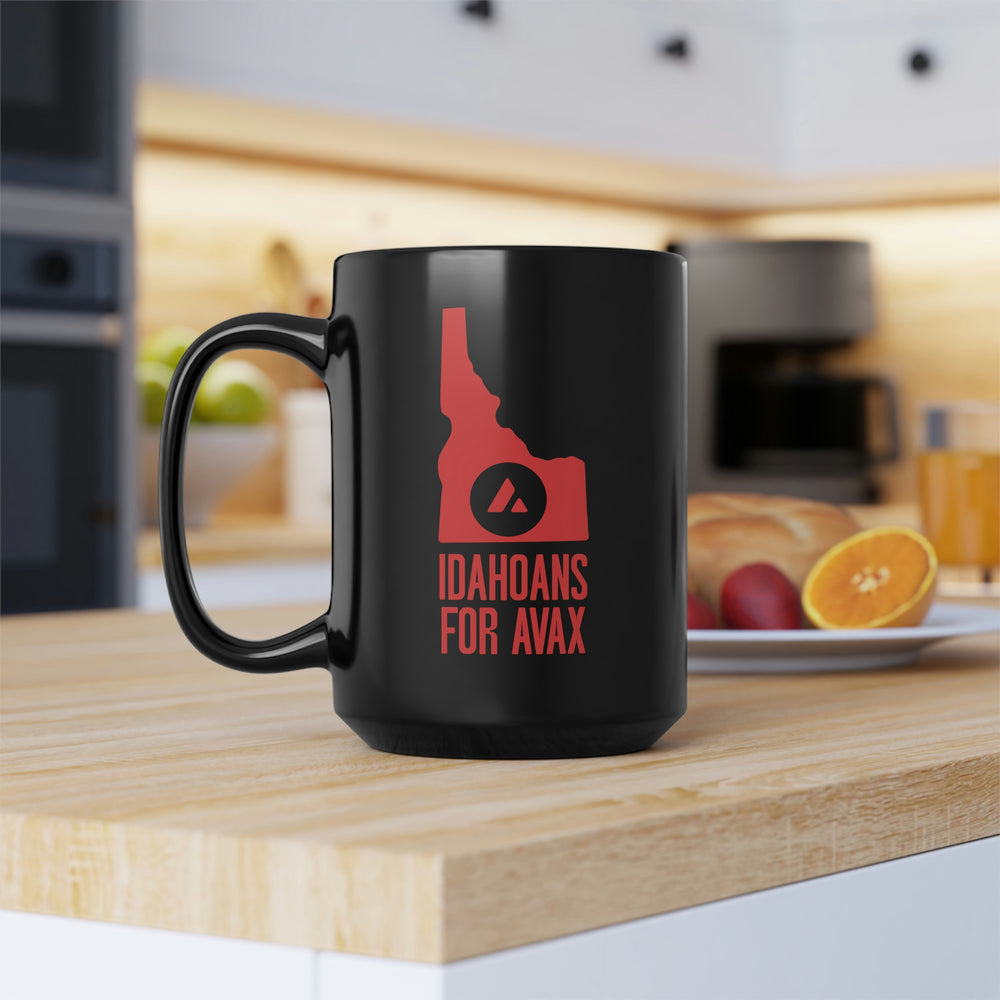 Idahoans for Avax | Black Mug