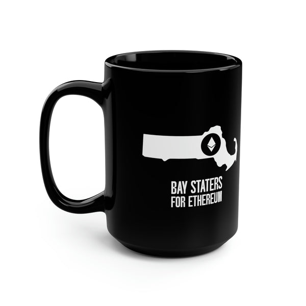 Bay Staters for Ethereum | Black Mug