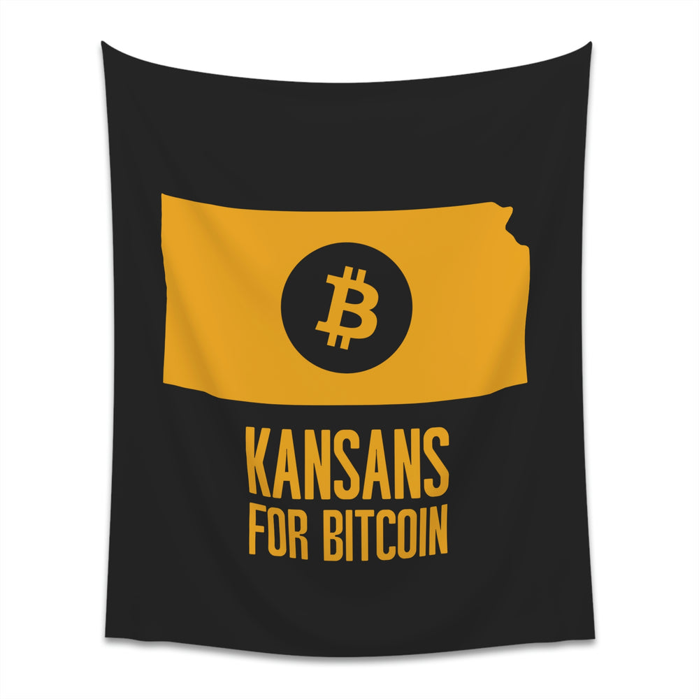 Kansans for Bitcoin | Wall Tapestry