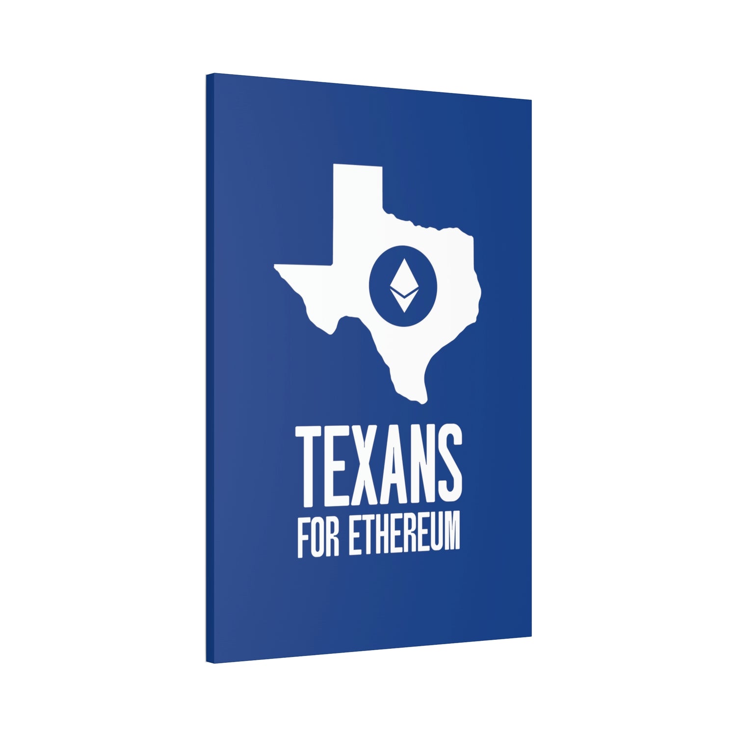 Texans for Ethereum | Wall Canvas